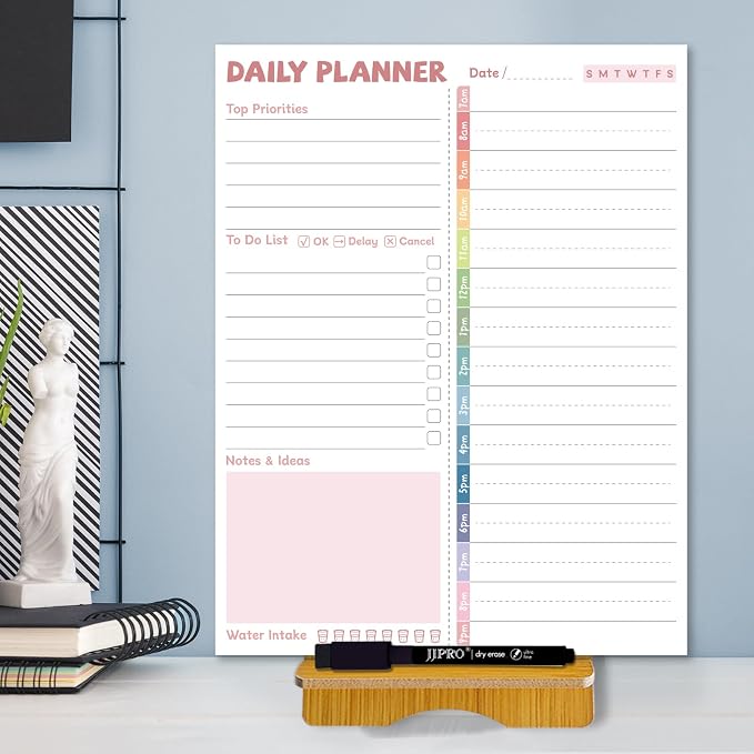 JJPRO Reusable Desktop Daily Planner by JJPRO