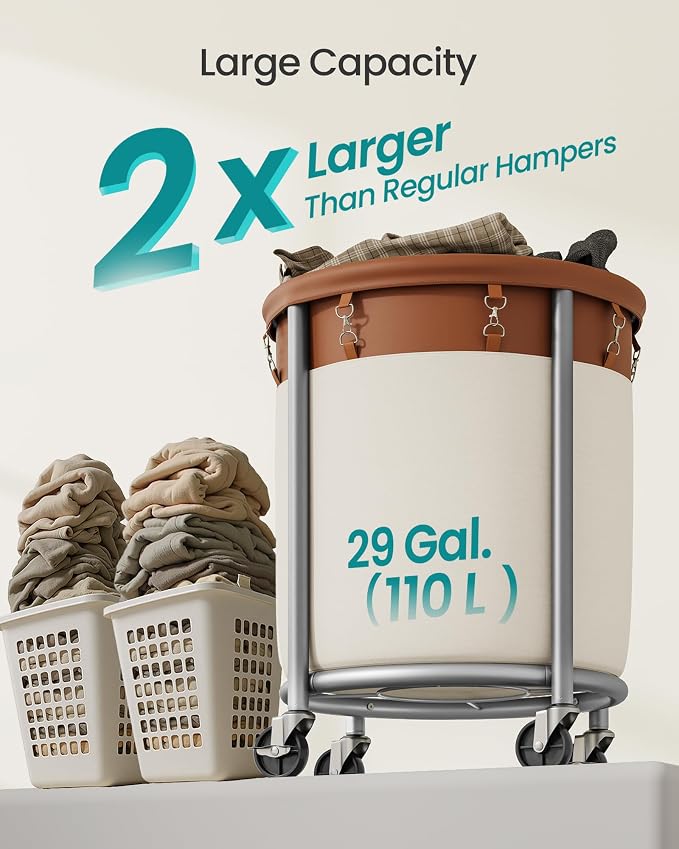 SONGMICS 29-Gallon Laundry Basket - Image 3