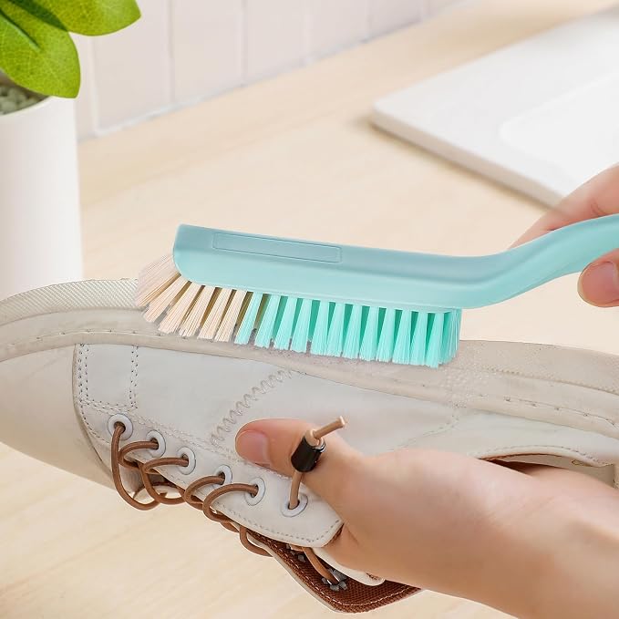 Multipurpose Shoe Cleaning Brush and Laundry Scrubber Set, and Stain Removal - Image 8