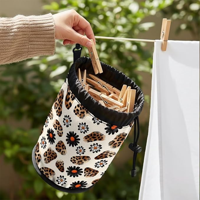 Large Capacity Clothespin Bag - Image 4