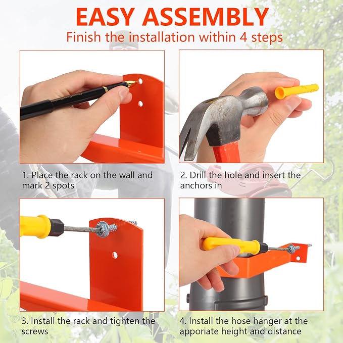 Backpack Blower Rack with Hose Holder - Image 5