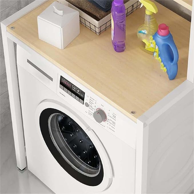 Space-Saving 3-Tier Over Washer and Dryer Storage Shelf, Heavy-Duty Over - Image 7