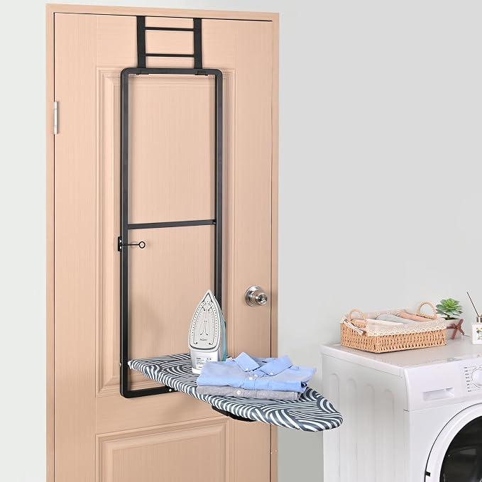 KINGBOARD Over Door Ironing Board, Hanging Ironing Board - Image 5