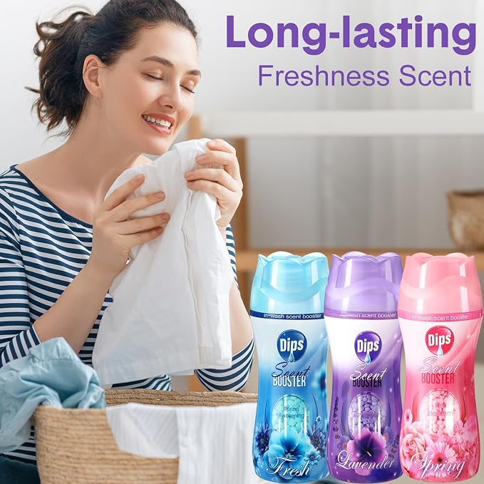 8 Pack in Wash Scent Booster Beads 73.6 oz Laundry Boosters Laundry Room Beads - Image 6