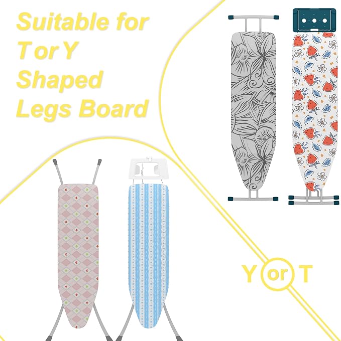 Ironing Board Hanger with Removable Hooks, Ironing Board Holder Wall Mounted - Image 5