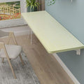 RUANLOV Heavy Duty Wall Mounted Folding Table, Wall Mounted Desk, Drop Down by RUANLOV
