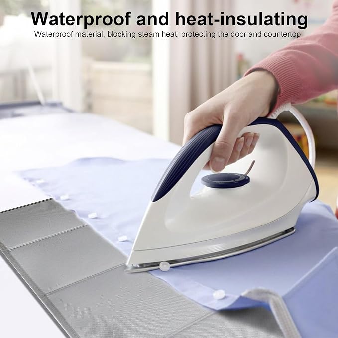 Steamer Board for Clothes, Hanging Ironing Board Hanging Steam Iron Pad for - Image 4