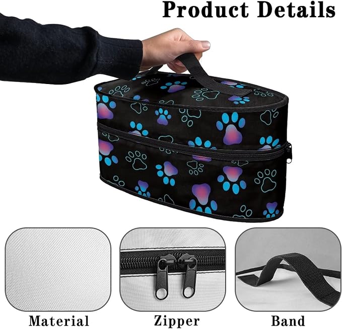 Black Cat Iron Organizer Bag - Image 5