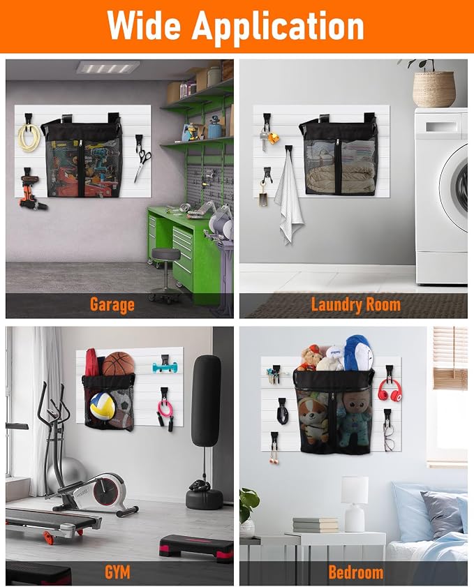 2PCS Slatwall Basket with Zipper - Image 7