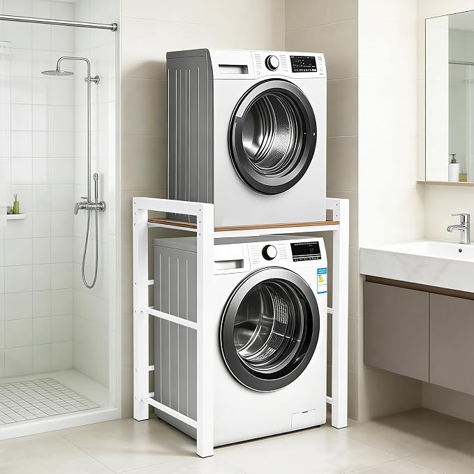 Washer Dryer Stacking Kit, Height Adjustable, Washer and Dryer Stand Stacking by YourHomeYourCozySpace