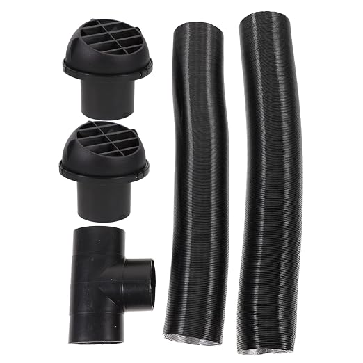 PRETYZOOM Car Heater Ducting Kit Warm Air Outlet Vent Hose Set by PRETYZOOM