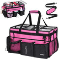 Large Cleaning Caddy Bag With Detachable Divider, Caddy Organizer With Handle by TWINDLE