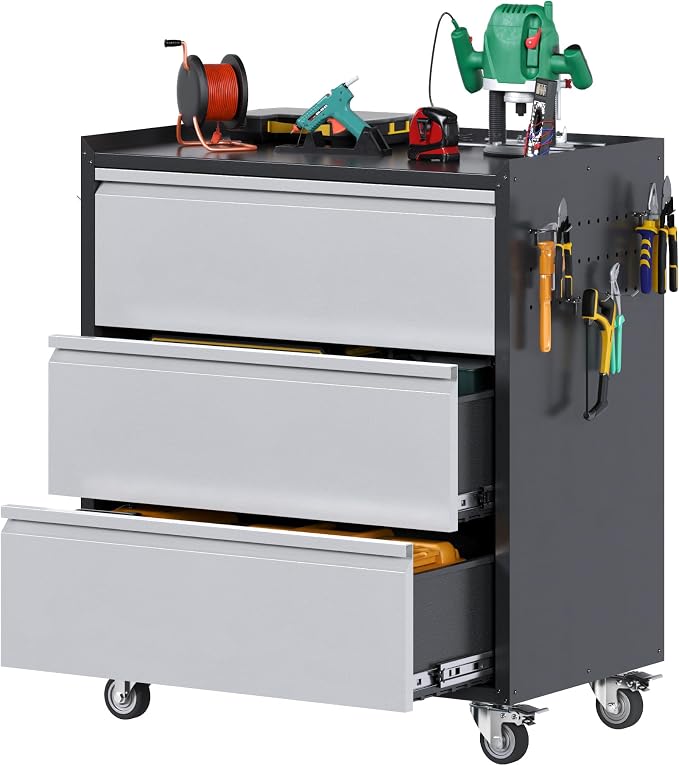 Aobabo Metal Garage Cabinet by Aobabo