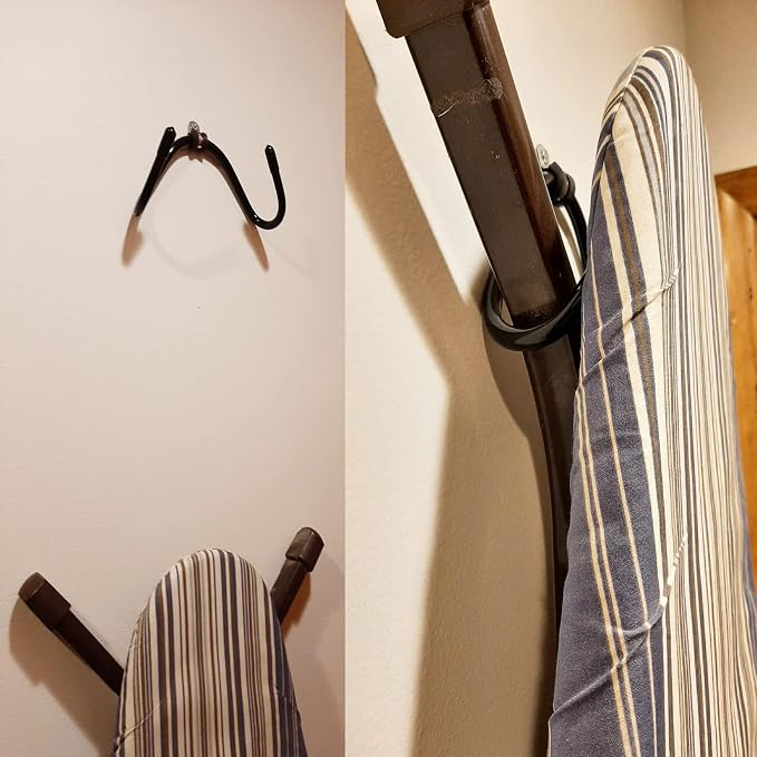 Pmsanzay Ironing Board Hanger Wall Mount Ironing Board Holder Organizer Wall - Image 6