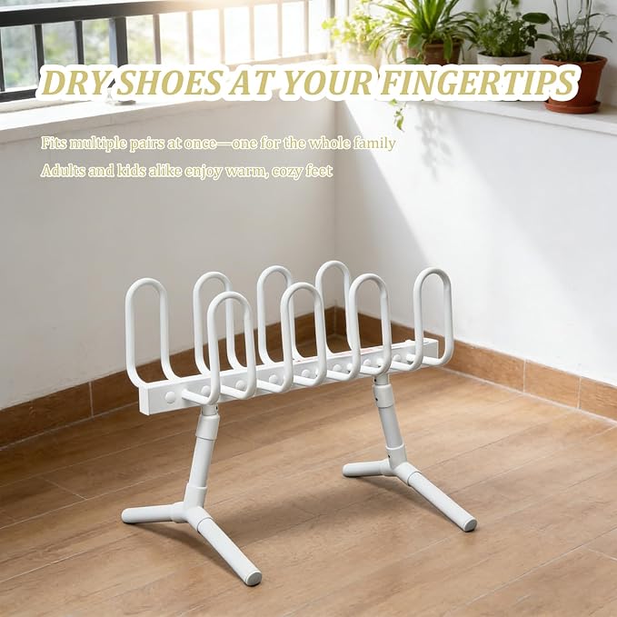 Quick Shoe Dryer & Boot Dryer, Shoe Drying Rack, Shoe Heater, Portable Shoe - Image 6