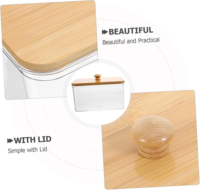 Laundry Storage Bin Lids Dryer Sheet Holder Scent Booster Beads Container - Image 3