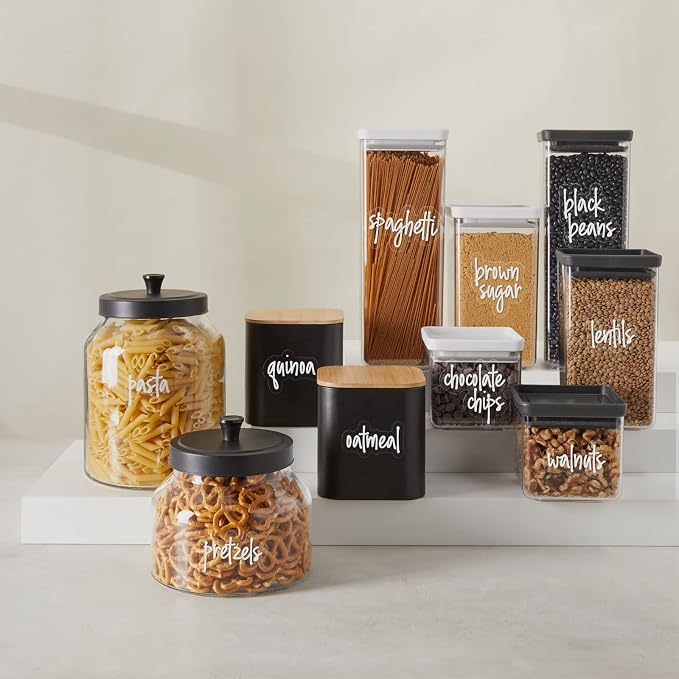 Talented Kitchen Script Pantry Labels - Image 2