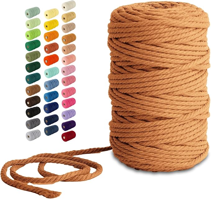 Nook Theory Macrame Cord - 5mm 109 Yards Cotton Rope by NookTheory