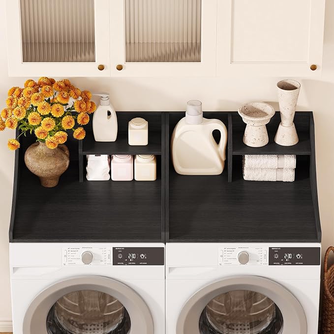 Laundry Countertop Single, 2-Tier Washer Dryer Countertop Laundry Topper - Image 3