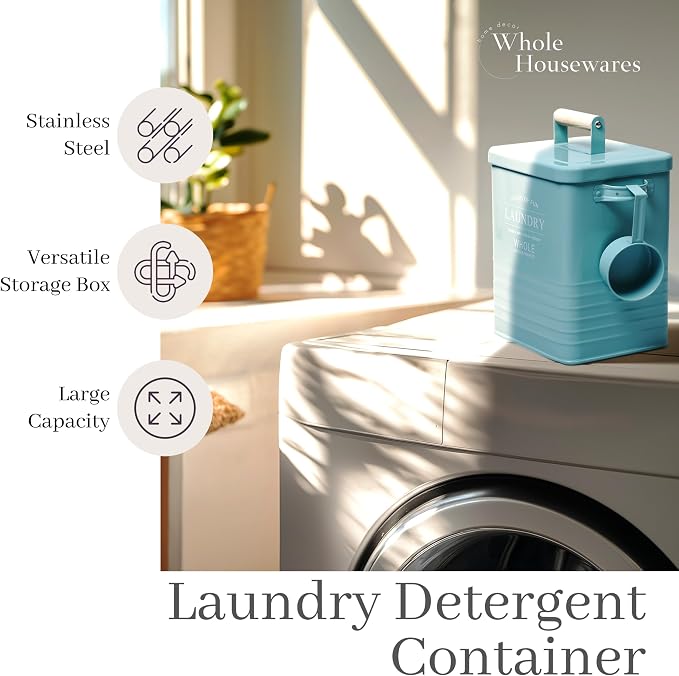 WHOLE HOUSEWARES Laundry Powder Container - Image 4
