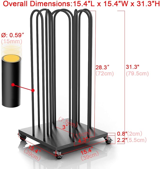 Hanger Organizer Stacker, 4 in 1 Hanger Rack Stand - Image 5
