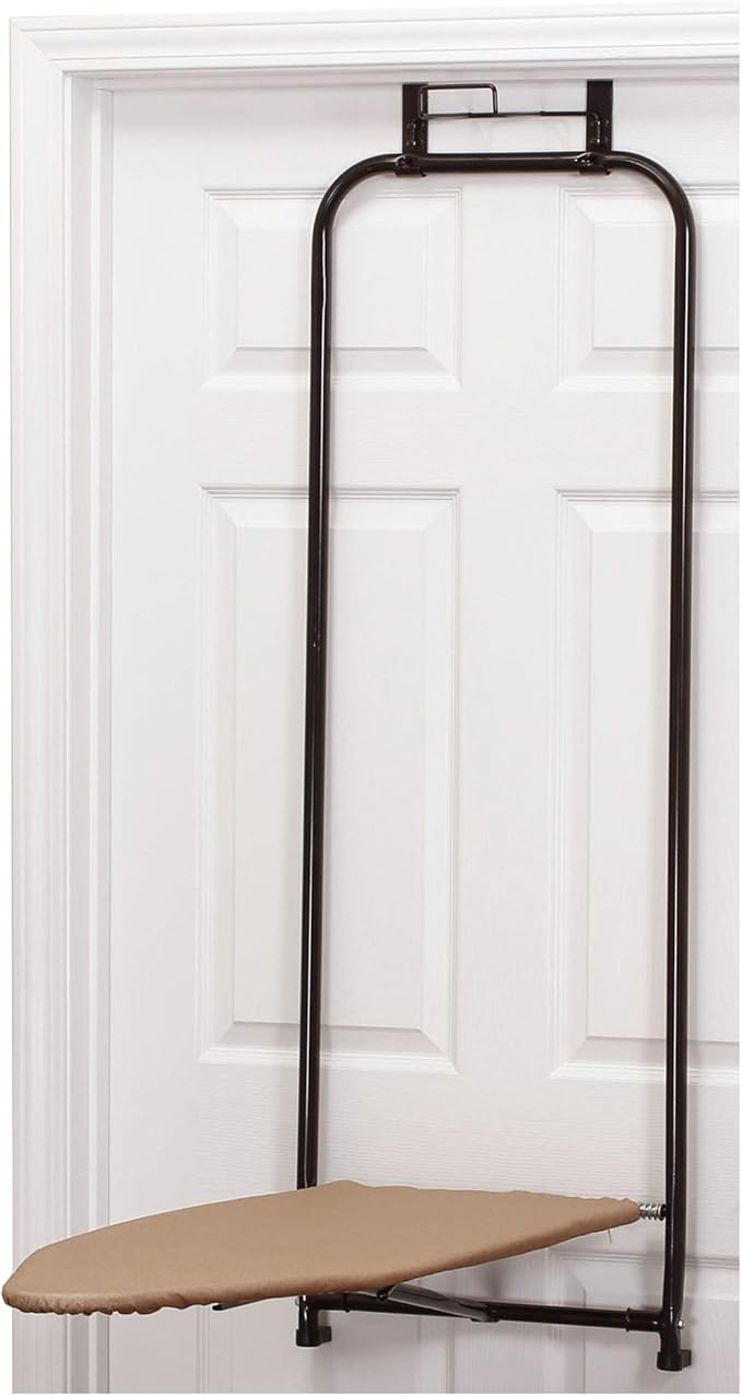 Household Essentials Over-The-Door Steeltop Ironing Board by HouseholdEssentials