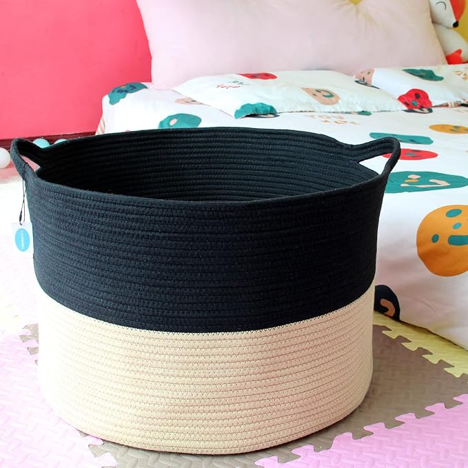 Casaphoria XXL Cotton Rope Woven Laundry Basket - Image 8