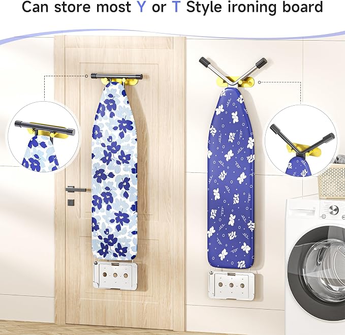 Ironing Board Hanger Wall Mount, Ironing Board Holder - Image 3