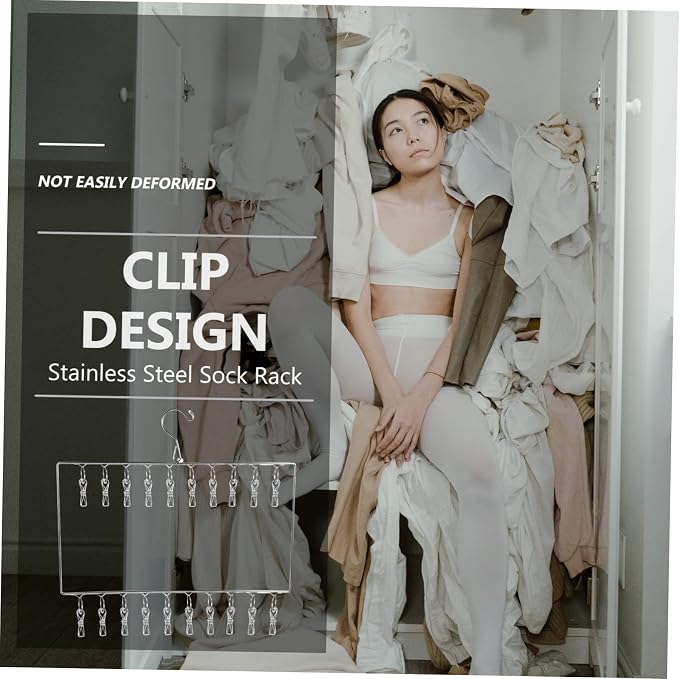 Stainless Steel Sock Drying Rack - Image 9