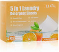 YUCO Laundry Detergent Sheets-Liquidless Eco-Friendly Travel Laundry Sheets by YUCO