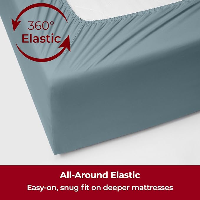Mellanni Extra Deep Twin Sheets - Image 5