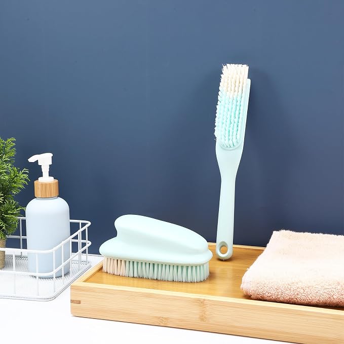 VALICLUD Multipurpose Shoe Brush and Laundry Scrubber Set - Image 3