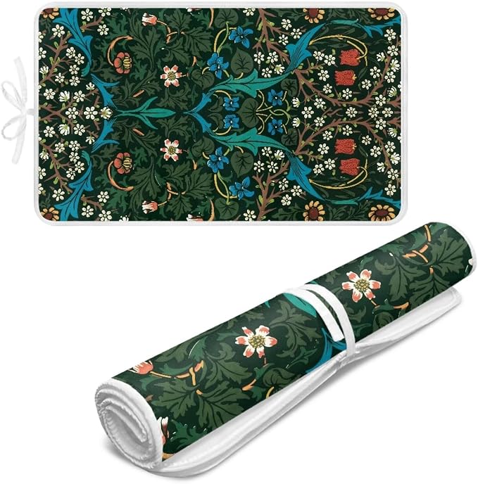 Ironing Mat William Morris Flowers Pattern Portable Ironing Pad Ironing Blanket - Image 6