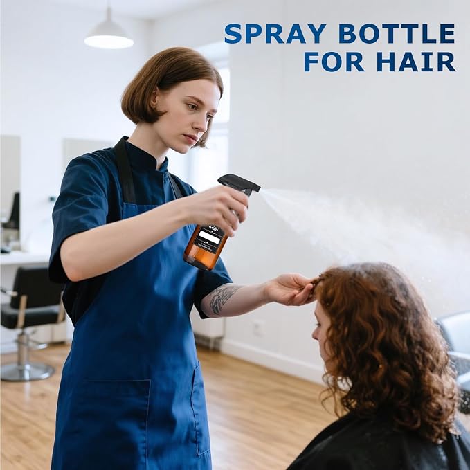 Veco 10oz Spray Bottle with Adjustable Nozzle, 360° Water Spray Bottles - Image 7
