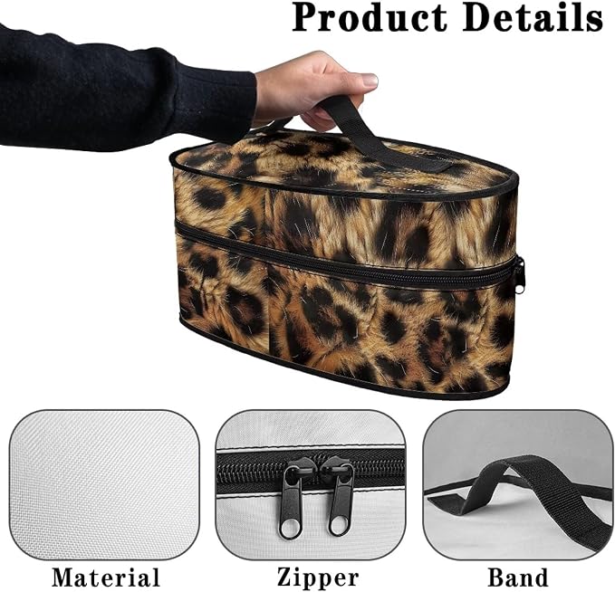 Leopard Print Clothes Iron Storage Case Fits - Image 5