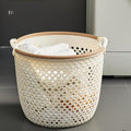 Flexible Laundry Basket with Handles, Portable Round Bin, Plastic Laundry by Unknown