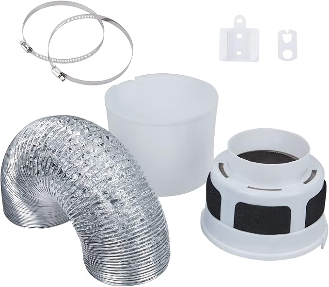 VIWINVELA 3 IN 1 Indoor Dryer Vent Kit Filter Bucket - Image 6