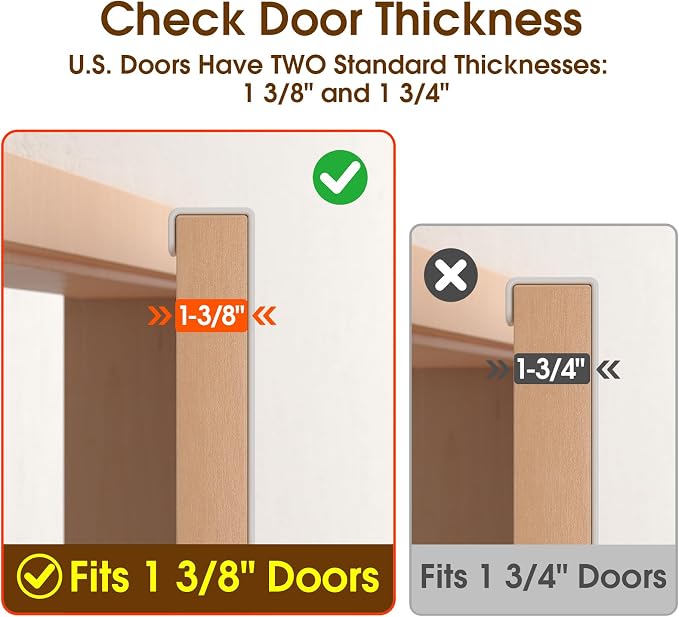 Long Over The Door Hooks Hanger - Image 3