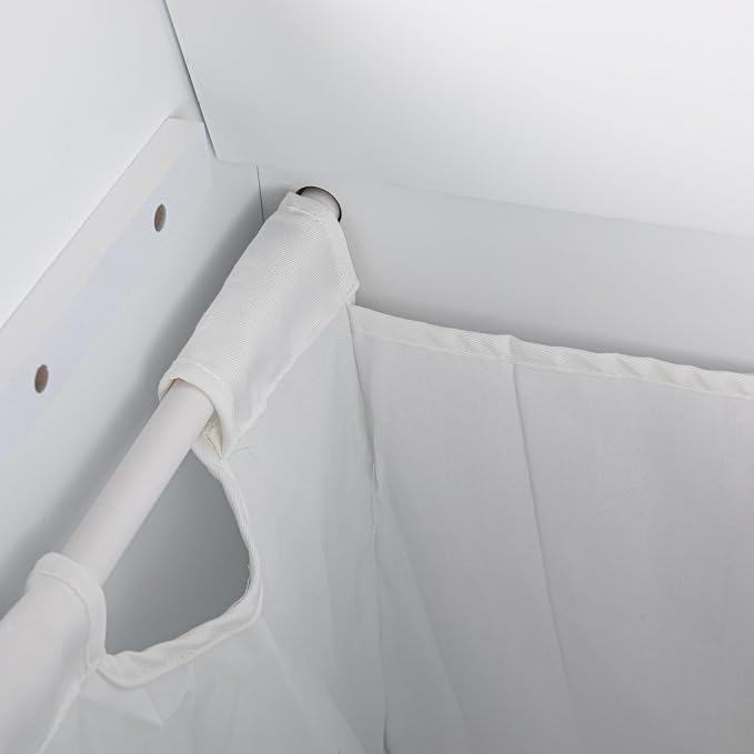 Household Essentials Single Load Hamper Cabinet Seat - Image 8