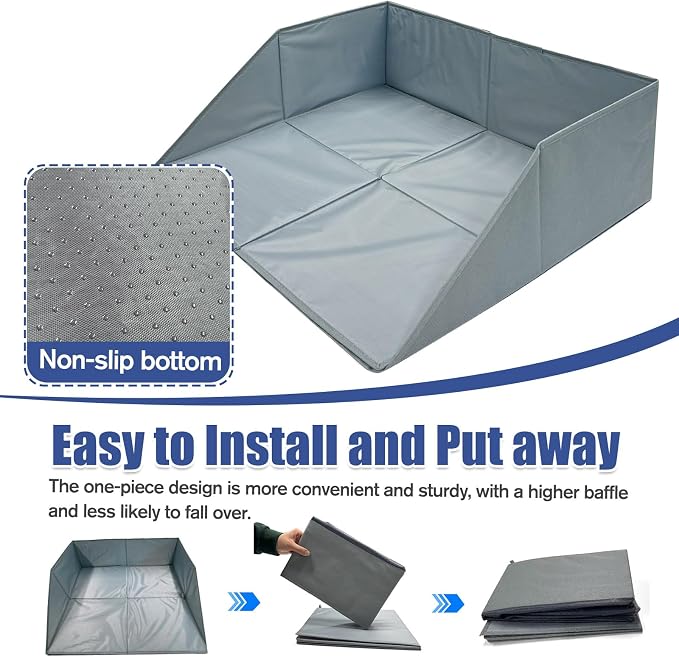 Laundry Guards for Front-Load Washers & Dryers, Secure Guardrails Prevent - Image 6