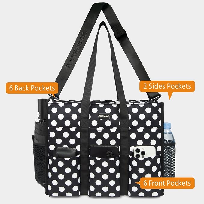 TOPDesign Utility Water Resistant Tote Bag - Image 4