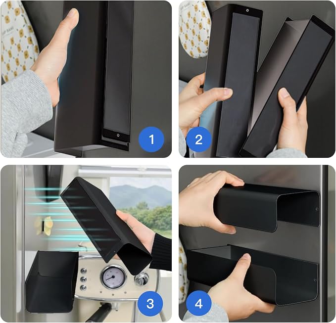 4.33 Inch Wide Magnetic Paper Towel Holder - Image 3