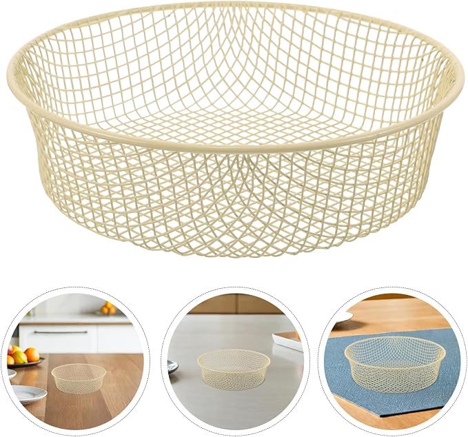 Uonlytech Wire Basket Desktop Storage Organizer Metal Wire Basket - Image 9