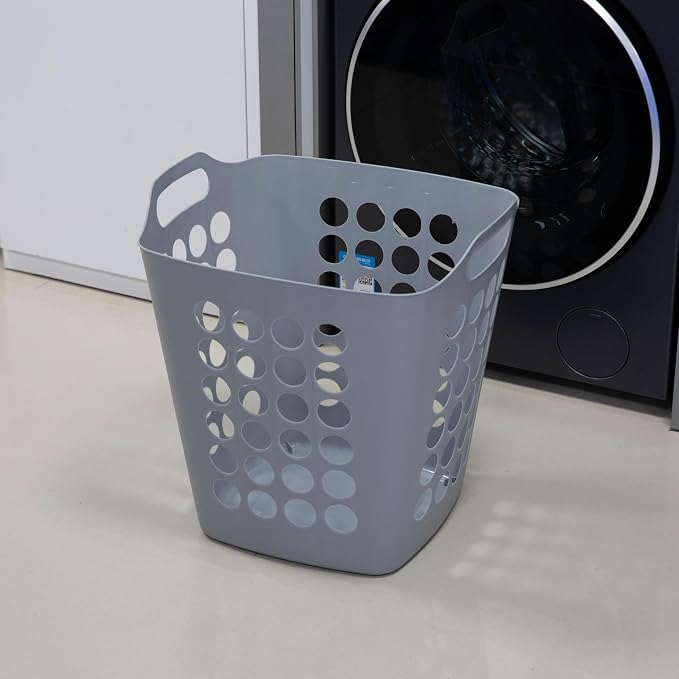 Flexible Plastic Laundry Basket - Image 3