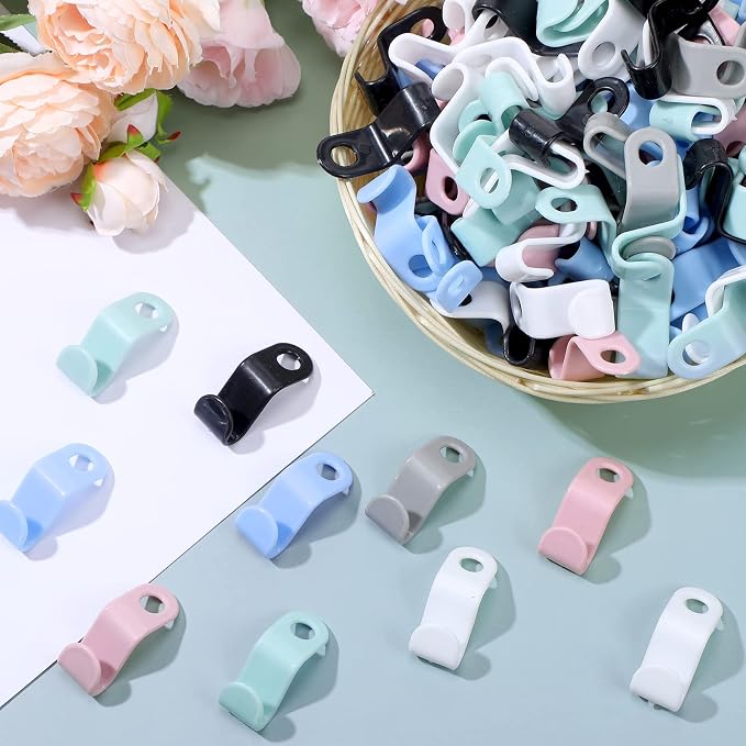 Fumete 300 Pcs Clothes Hanger Connector Hooks Extender Clips Heavy Duty - Image 7