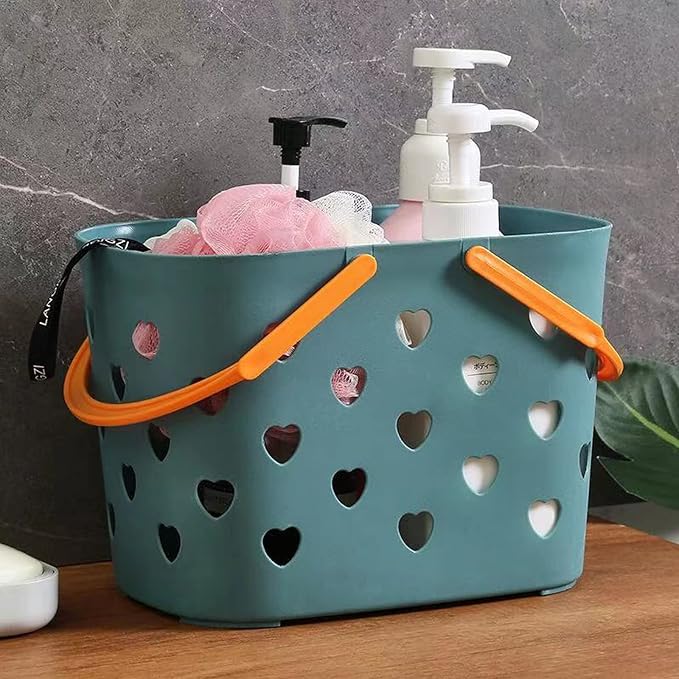 Anyoifax Portable Shower Caddy Tote Plastic Storage Basket - Image 6