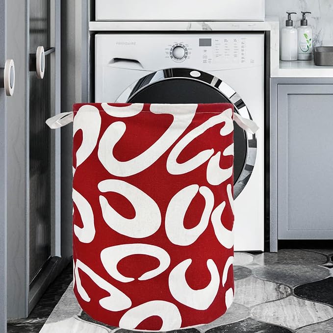 Merdes 19.7’’ Waterproof Foldable Laundry Hamper, Dirty Clothes Laundry Basket - Image 2