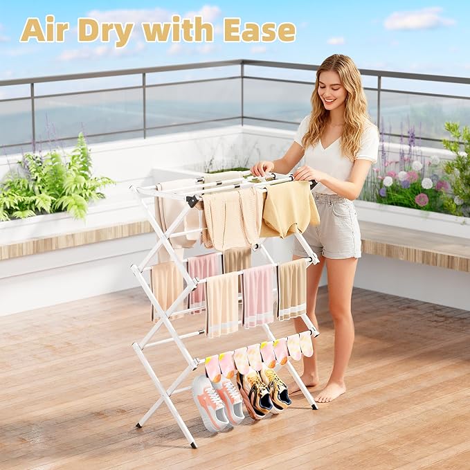 BAKON Clothes-Drying-Rack-Foldable - Image 7