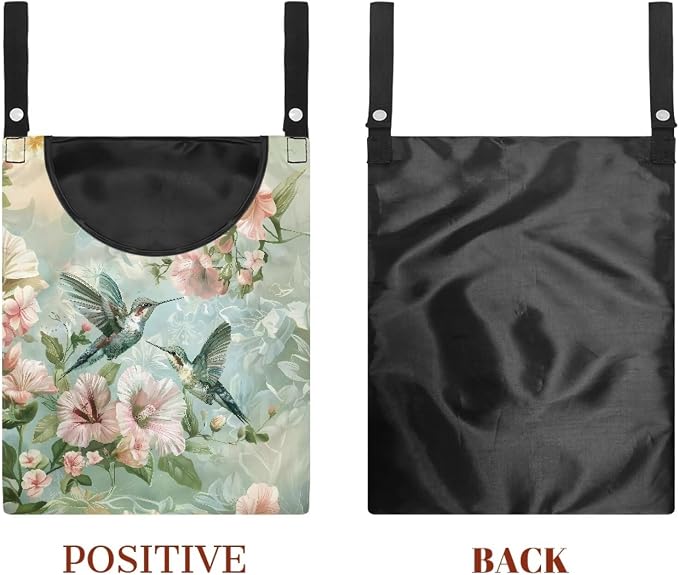 Hummingbird Flower Clothespin Bag - Image 7