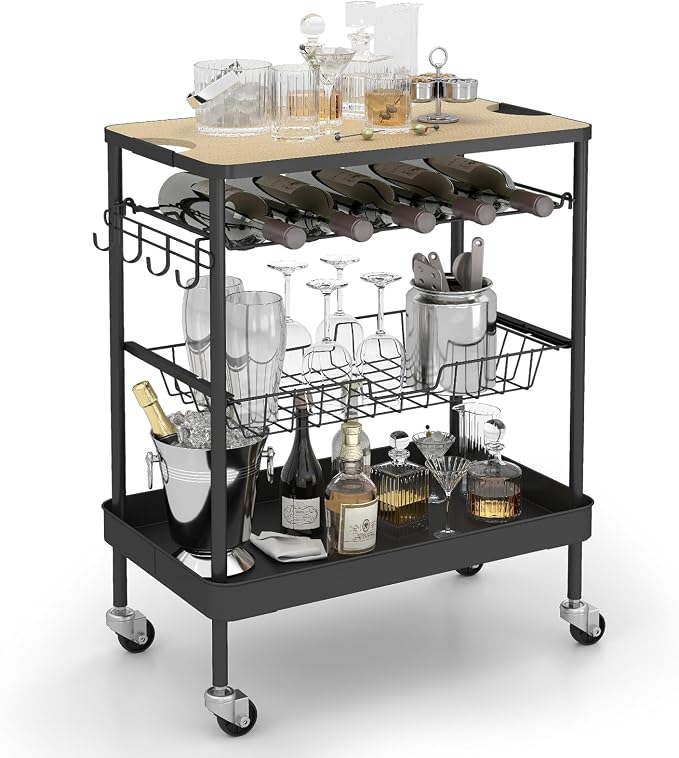 Sekey Rolling Kitchen Cart by Sekey